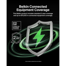 Belkin AV Power Strip Surge Protector and Coaxial Protection product image
