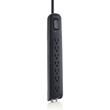 Belkin AV Power Strip Surge Protector and Coaxial Protection product image