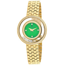 Christian Van Sant Women's Gracieuse Green Dial Watch product image