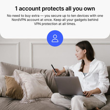 NordVPN Standard – 2-Year VPN & Cybersecurity Software For 10 Devices product image