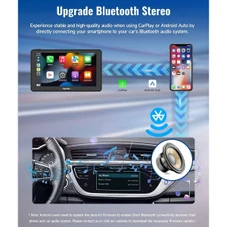 Car Stereo with Apple CarPlay and Android Auto Connect product image