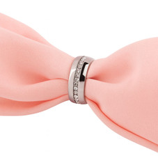 Crystal Inlay Couple Ring product image