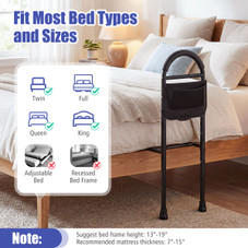 Height Adjustable Bed Rail product image