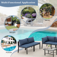 Outdoor Patio Furniture Set with Cushions product image