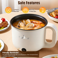 Electric Hot Pot with  Steamer  product image