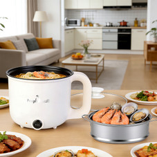 Electric Hot Pot with  Steamer  product image