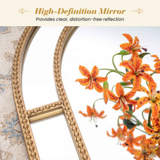 Gold Wall-Mounting Mirror product image