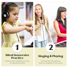 61 Key Portable Electronic Keyboard product image