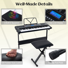 61 Key Portable Electronic Keyboard product image