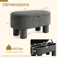 Storage Ottoman Bench product image