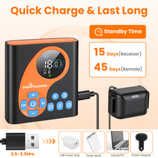 2-in-1 Wireless Dog Fence and Training System (1 or 2 Collars) product image