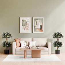 Artificial Double Ball Boxwood Topiary Tree (2-Pack) product image