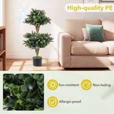 Artificial Double Ball Boxwood Topiary Tree (2-Pack) product image
