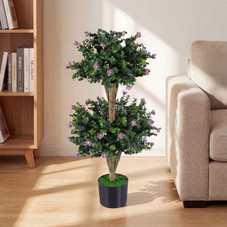 Artificial Double Ball Boxwood Topiary Tree (2-Pack) product image