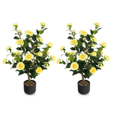 Artificial Camellia Tree (1 or 2 Pack) product image