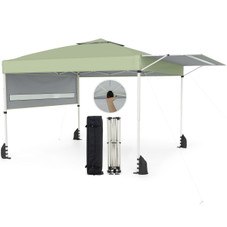 17x10-foot Pop Up Canopy Tent with Awning product image