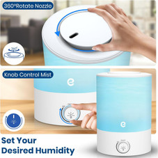 Esemoil 2.5L Cool Mist Ultrasonic Air Humidifier product image