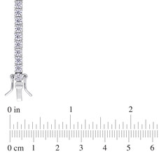 5ct  Moissanite Sterling Silver Tennis Bracelet product image