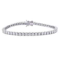5ct  Moissanite Sterling Silver Tennis Bracelet product image