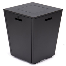 37,000 BTU Propane Steel Fire Pit Table with Wind Guard product image