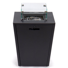37,000 BTU Propane Steel Fire Pit Table with Wind Guard product image