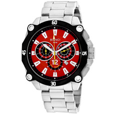Roberto Bianci Men's Enzo Red Dial Watch product image