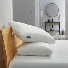 Serta White Goose Feather and Down Fiber Pillows (Set of 2) product image