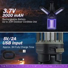 Rechargeable Outdoor Bug Zapper and Camping Lantern product image