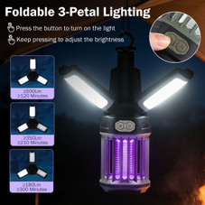 Rechargeable Outdoor Bug Zapper and Camping Lantern product image