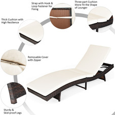 Adjustable Pool Chaise Lounge  product image