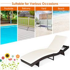 Adjustable Pool Chaise Lounge  product image
