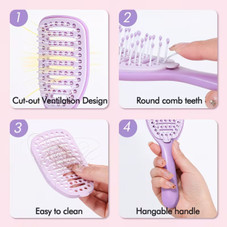 Foldable Travel Hair Brush product image