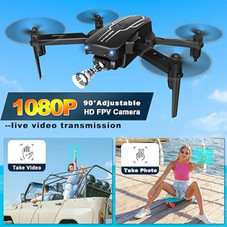 1080P HD FPV Camera Drones with 90° Adjustable Lens product image
