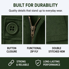 Men's Cotton Flex Stretch Cargo Shorts (3-Pack) product image