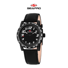 Seapro Women's  Bold  Black Dial Watch product image