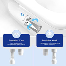 Toilet Seat Attachment - Non-Electric Dual Nozzle product image