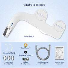Toilet Seat Attachment - Non-Electric Dual Nozzle product image