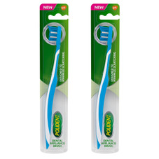 Polident Dental Appliance Soft Bristle Toothbrush (2-Pack) product image