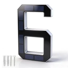 Solar LED House Number Sign product image