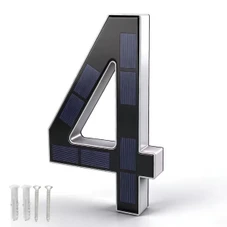 Solar LED House Number Sign product image