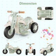 Kids' Electric Ride-on Bubble Motorcycle product image