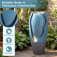 Tall Jar Patio Water Fountain  product image