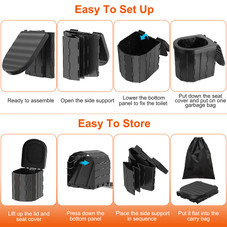 Foldable Portable Toilet product image