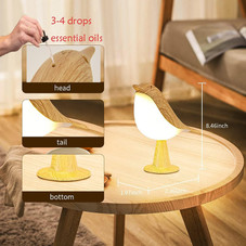 Bird Shaped Essential Oil Diffuser Night Light product image