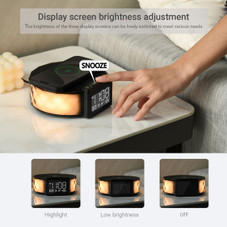 Ethos Thunder Charge Digital Display Wireless Charging Clock product image