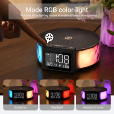 Ethos Thunder Charge Digital Display Wireless Charging Clock product image