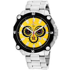 Roberto Bianci Men's Enzo Yellow Dial Watch product image