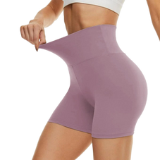 Women's Soft High Waist Biker Shorts (1- to 3-Pack) product image