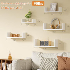 Floating Wall Shelves Set  product image