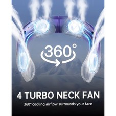 4-Turbo Portable Neck Fan product image